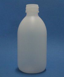 250ml Alpha Bottle Natural HDPE 28mm Neck